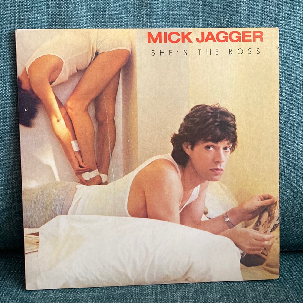Mick Jagger Album She’s the Boss on Vinyl